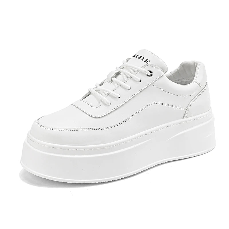 2025 Men Shoes Platform Casual Shoes for Men New Comfortable Sneakers Lightweight Walking White Men Shoes Tenis Masculino 39-44