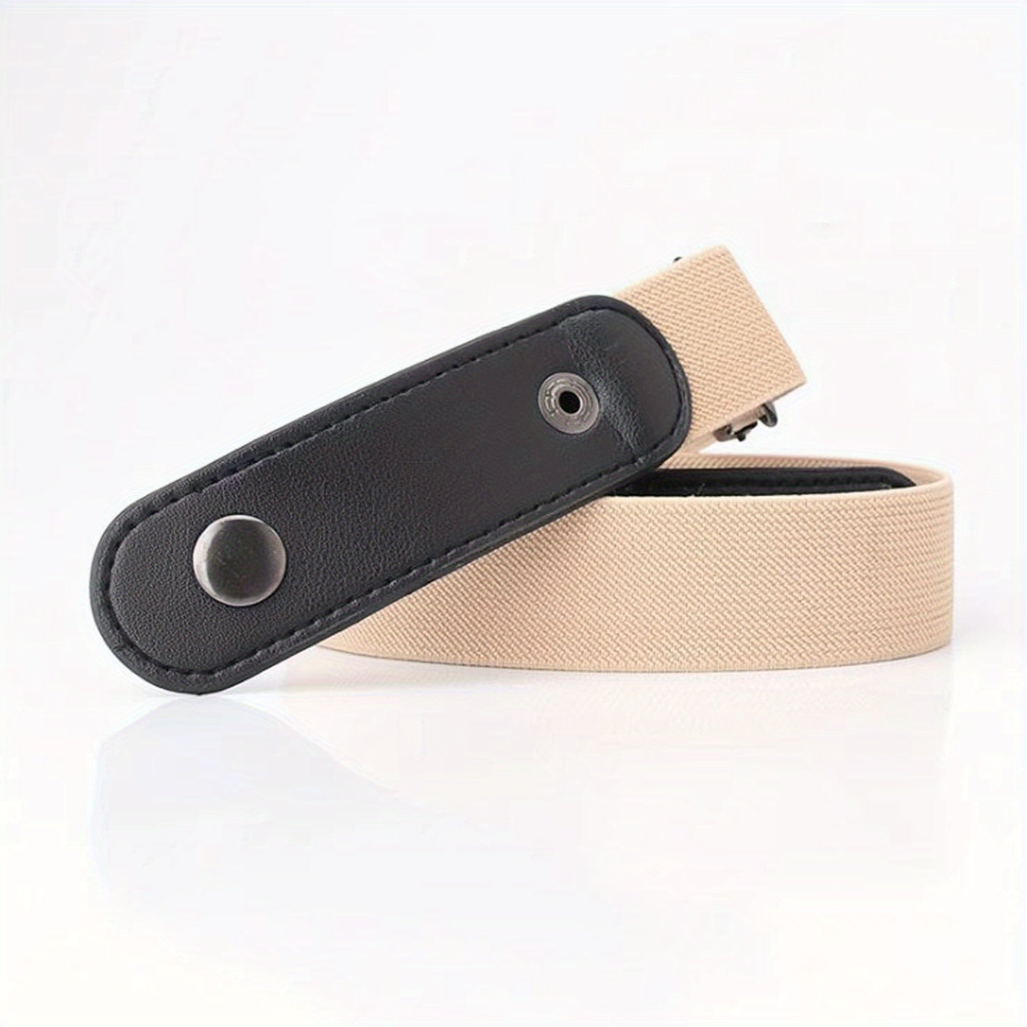 1pc Buckleless & No Buckle Belts For Men & Women, Ideal choice for Gifts