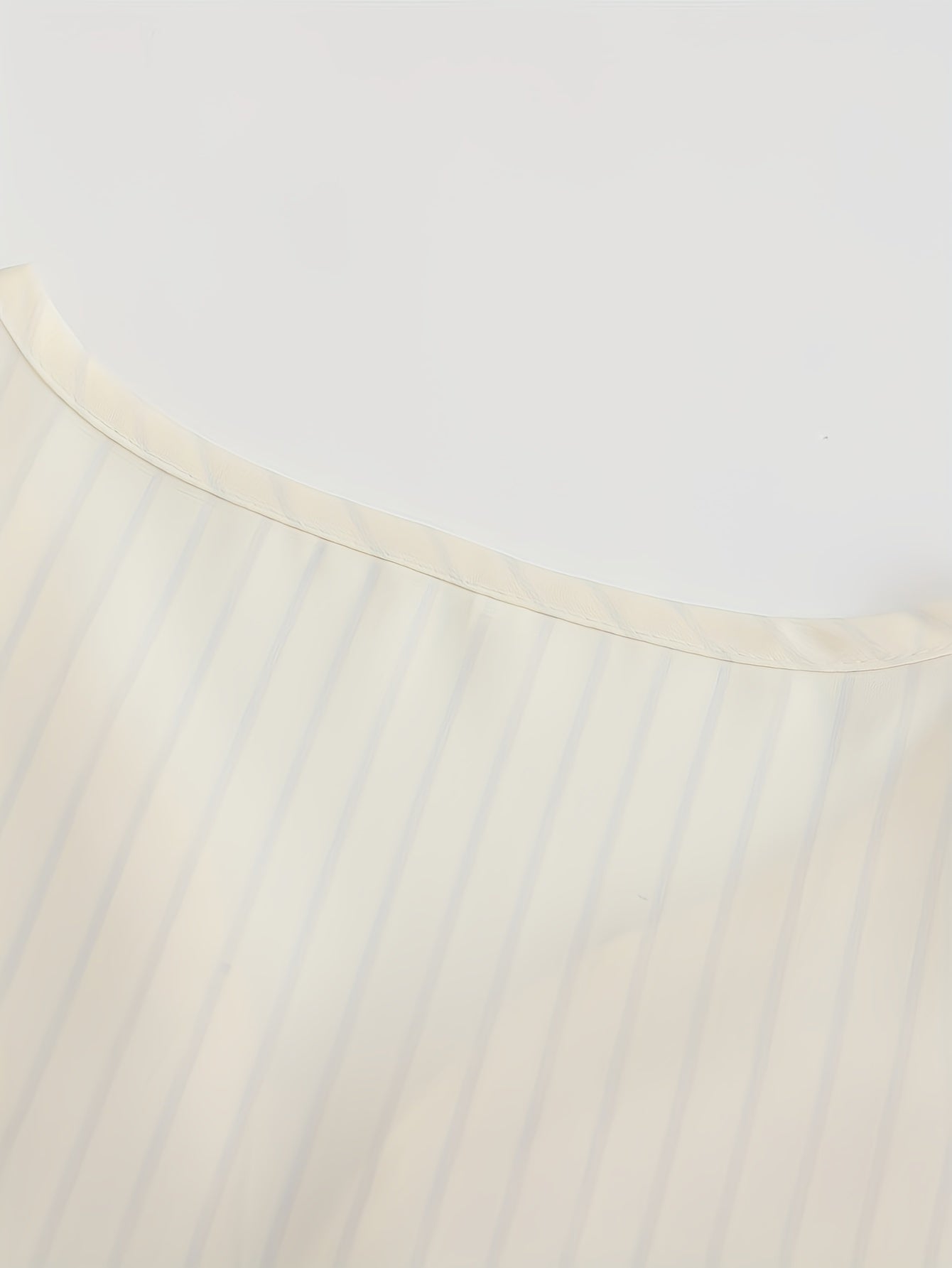 V-Neck Mens Elegant Muslim Dress - Polyester Saudi Arabic Robes Kurta with Ruffle Neck Embroidered Pattern - Loose Fit, Solid Color, Spring Wear, Non-Stretch, Woven Prayer Clothes