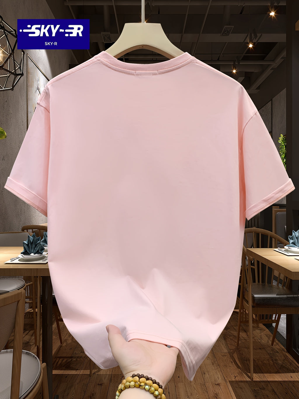 100% Cotton SKY·R Mens Cartoon Graphic Print Loose Fit Short Sleeve Crew Neck Tee - Soft, Breathable, Relaxed Fit for Summer Outdoor Weekend Casual Wear - Machine Washable, No Dry Clean