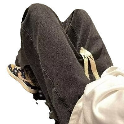 Wide-leg American-style High-street Casual Trousers 