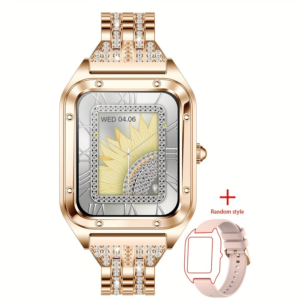 Women's Smart Watch (Answer/Dial), 1.57" Smart Watch For Android And IOS Phones, IP67 Water Resistant Fitness Watch, AI Voice Features for Women & Men