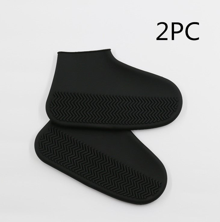 Men and women hiking slip wearable easy to carry silicone rain boots 