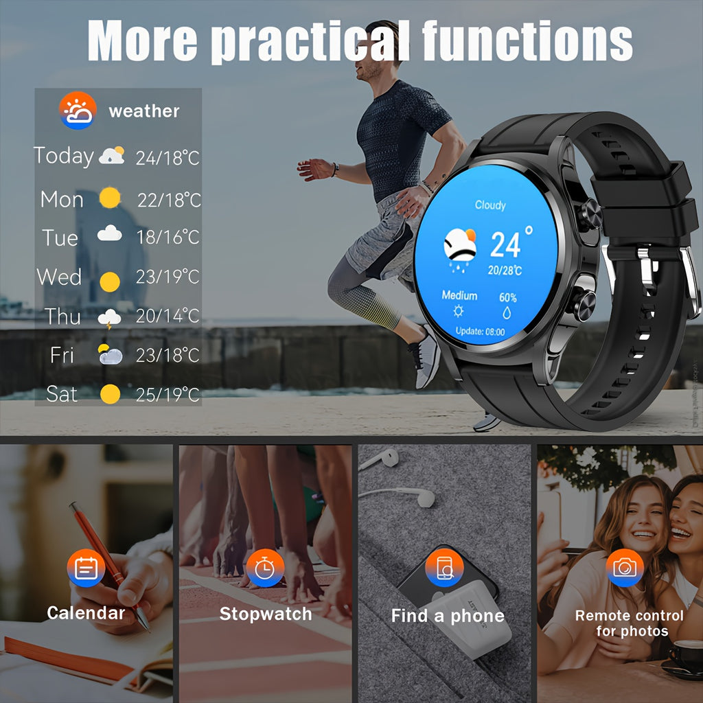 2023 Two-in-one TWS BT Headset Smart Watch - Multi-dial Sports Fitness NFC Call Music Men's and Ladies