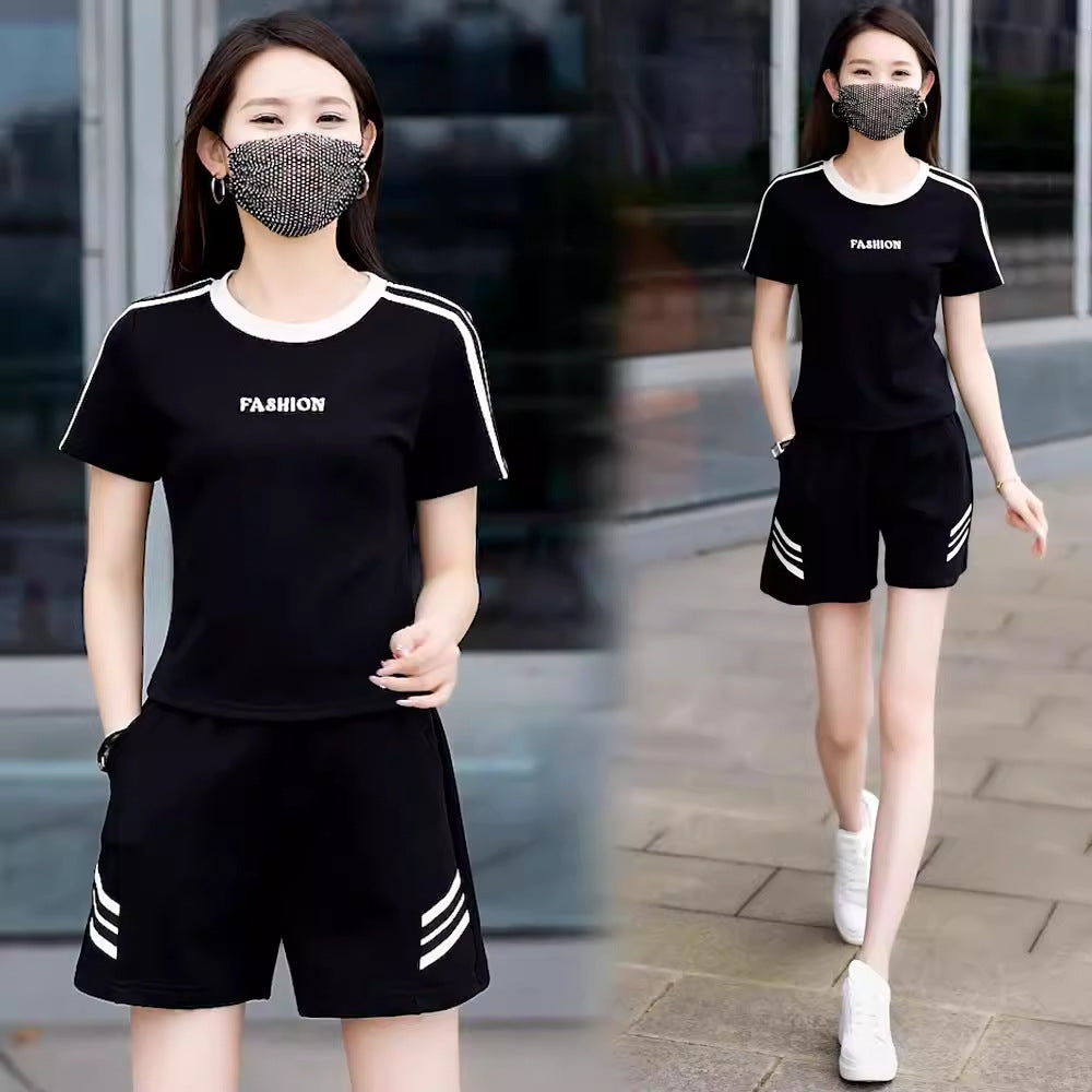 New Summer Womens Sportswear Set For Ladies 
