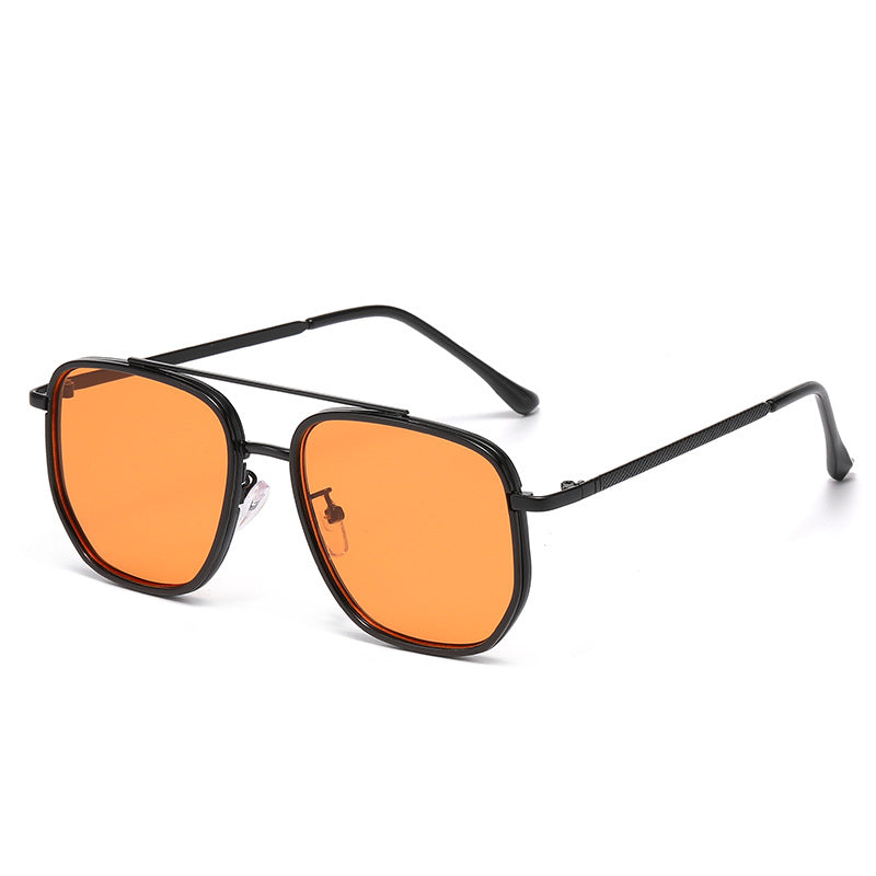 Men's Driving Sunglasses European And American Style Square Frame 