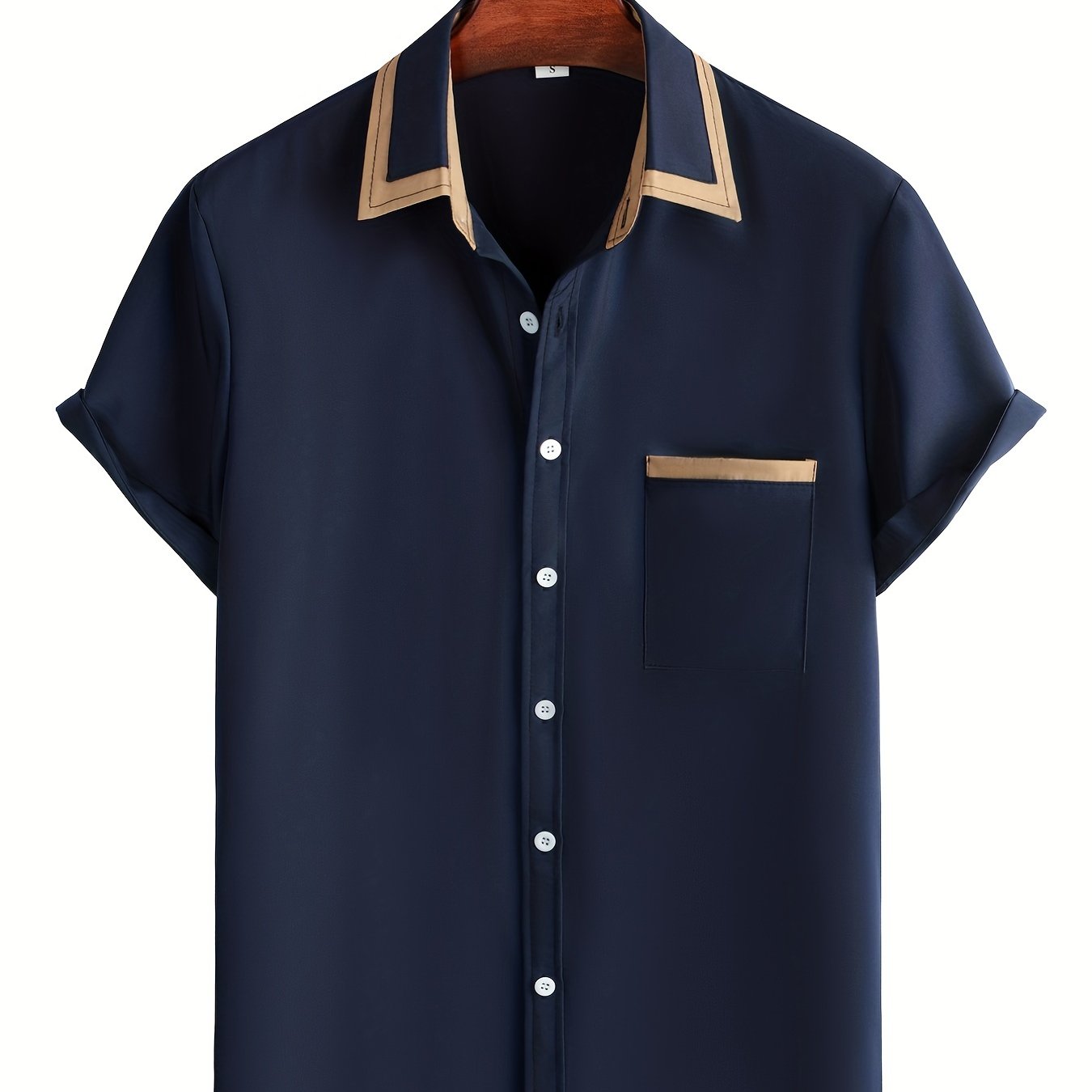 New Lightweight Casual Short-Sleeve Shirt for Men for Spring And Summer.