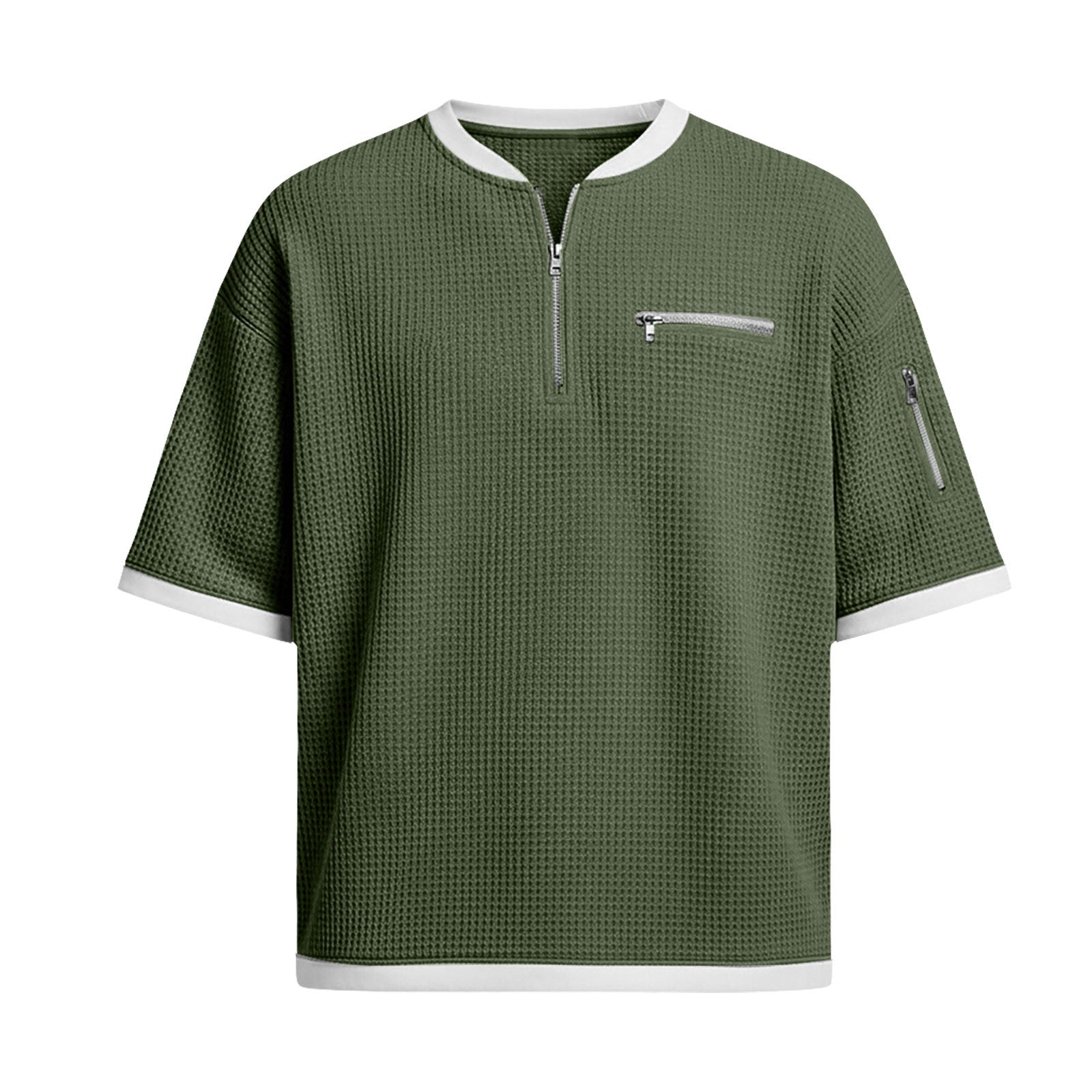 Men's Short-sleeve Polo Shirt Casual And Loose-fitting T-shirt 