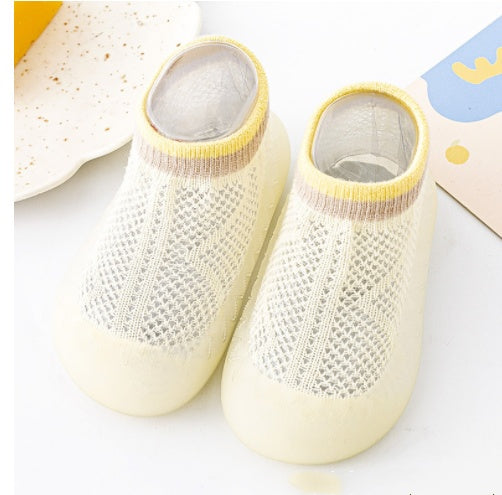 Spring And Summer New Combed Cotton Non-slip Breathable Children's Soft-soled Shoes 