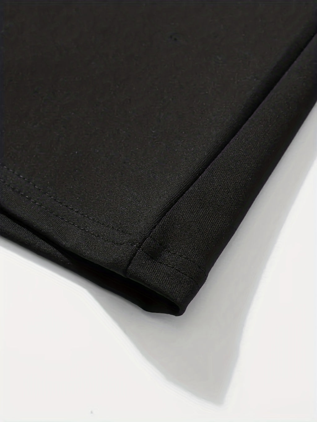 "Black Sheep Of My Family", Men's Sheep Graphic T-shirt, Casual Comfy Slightly Stretch Crew Neck Tee, Men's Clothing For Summer Outdoor