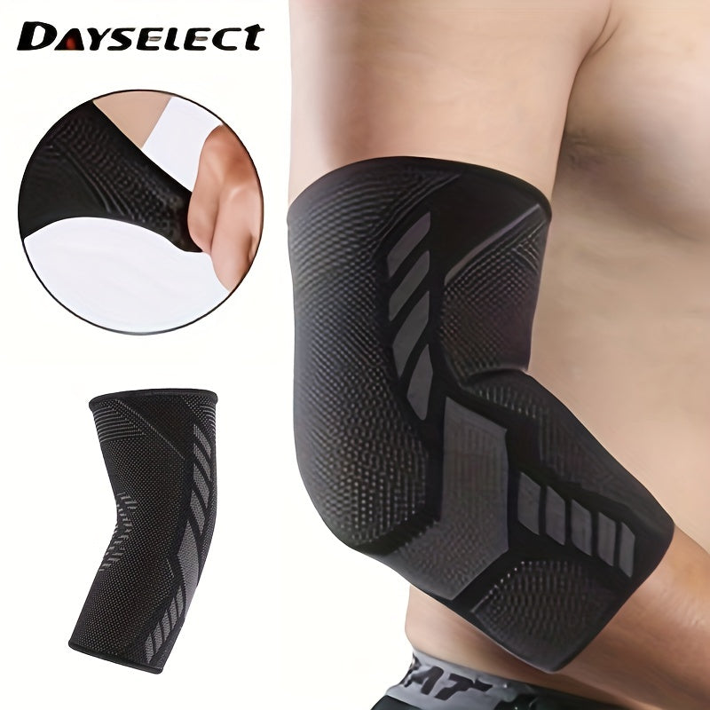 1pc Elbow Brace for Tendonitis, Arthritis, Workouts, Weightlifting, Tennis & Golf Elbow - Compression Support Sleeve - Fits Men & Women (99.21-187.39LB)