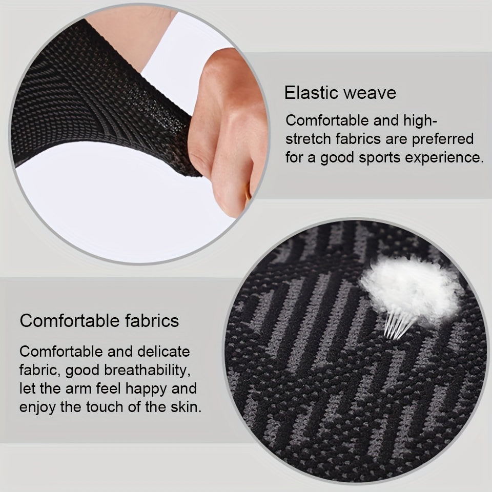 1pc Elbow Brace for Tendonitis, Arthritis, Workouts, Weightlifting, Tennis & Golf Elbow - Compression Support Sleeve - Fits Men & Women (99.21-187.39LB)