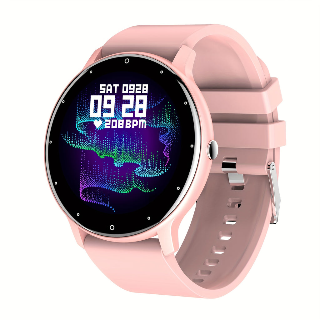 Smart Watch with Wireless Calling & Dial, Multi-Sport Tracker, Customizable Wallpaper, Fitness Monitor - Compatible with iPhone/Android