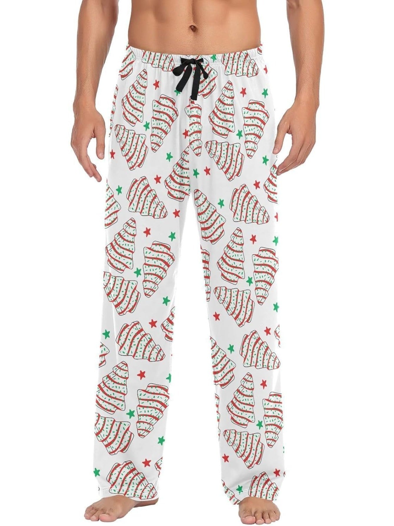 Men's Casual Pants New All-season Wearable Casual Printed Pants Lightweight And Breathable 